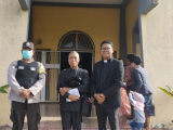 Ciptakan Rasa Aman Dalam Beribadah, Bhabinkamtibmas Polsek Kota Curup Lakukan Pam Gereja