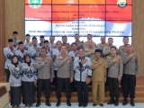 Kapolres Bengkulu Selatan Hadiri Penandatanganan Naskah Perjanjian Kerja Sama Dengan PGRI Provinsi Bengkulu