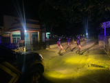Jaga Kamtibmas, Sat Samapta Polres Bengkulu Selatan Patroli Malam