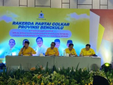 Rakerda,Pemantapan BSN Dan Pelepasan Caleg DCS Partai Golkar Se-Provinsi Bengkulu